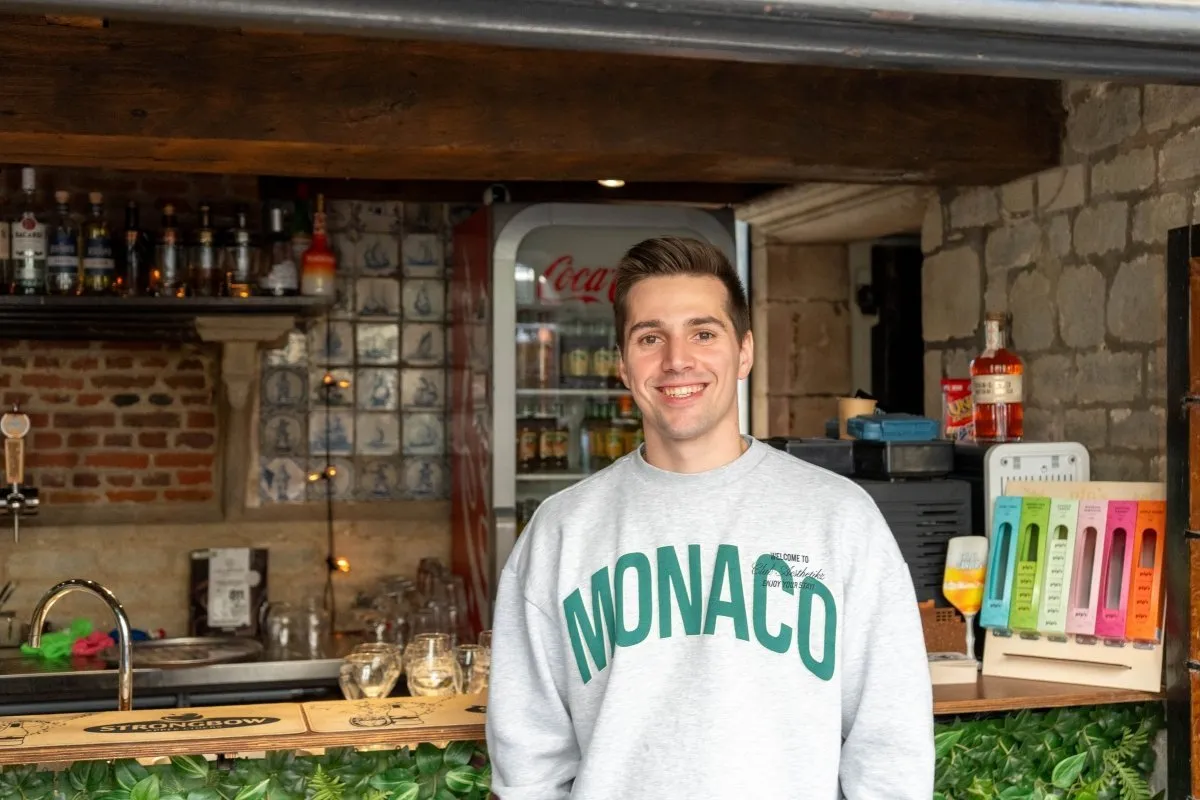 Portrait d’étudiant-entrepreneur Max Lüdmann