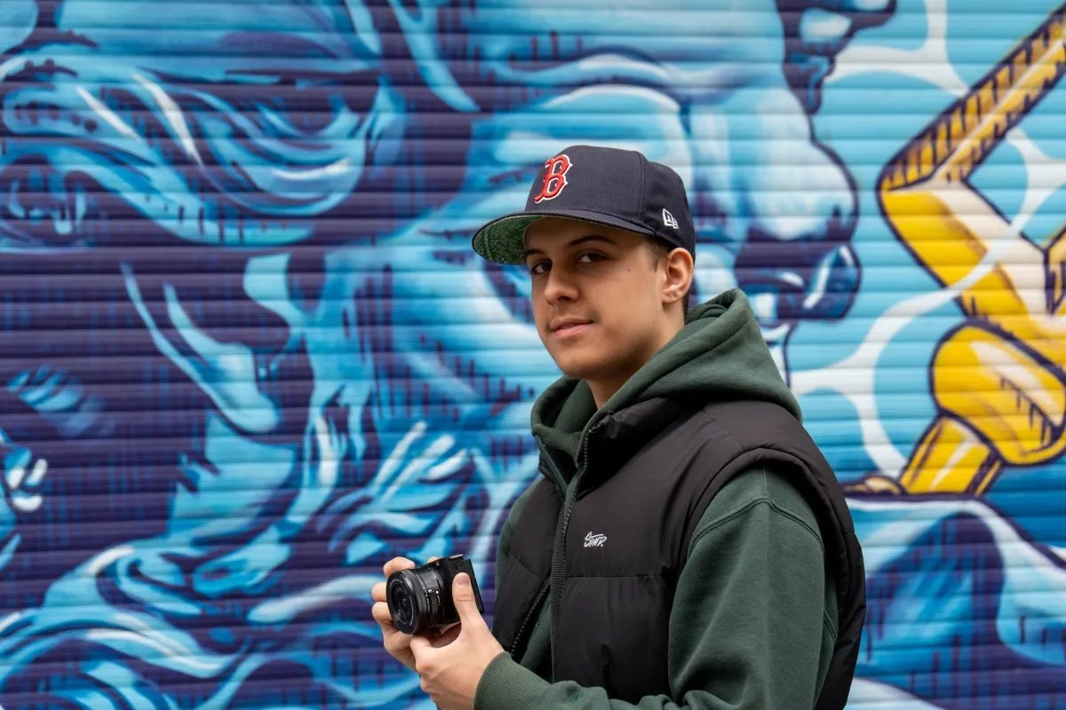 Portret van zelfstandige content creator Mohamed Habbal